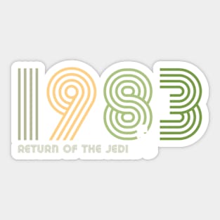 RETRO1983 Sticker